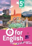 Anglais - 5ème : e for English 2026