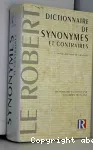 Dictionnaire de synonymes et contraires