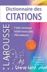 Dictionnaire des citations françaises.