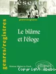 Le blâme et l'éloge