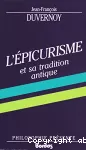 L'épicurisme et sa tradition antique