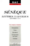 Lettres à Lucilius : lettres 1 à 9