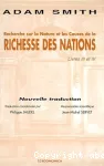 Recherche sur la nature et les causes de la richesse des nations : livres III et IV