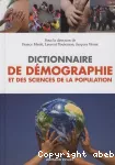 Dictionnaire de démographie et des sciences de la population