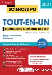 Sciences Po, concours commun des IEP : Tout-en-un, questions contemporaines. Histoire. Langue vivante 2021