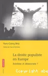 La droite populiste en Europe : Extrême et démocrate ?