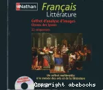 Coffret d'analyse d'images francais litterature (anthologie chronologique) classe lycees 2011