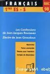 LES CONFESSIONS DE JEAN-JACQUES ROUSSEAU (LIVRES I A IV)