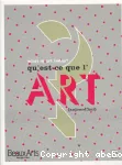 Qu'est-ce que l'art (aujourd'hui) ?